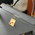 「#4012」 Hermes Pewter Gray Kelly 25cm 「#4012」 Hermes Pewter Gray Kelly 25cm
