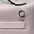 「#4111」 Hermès Fantasy Purple Silver Buckle Mini Kelly Bag 20cm