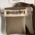 「#4113」Hermès Brown HAC A DOS 18*8*25.5cm