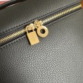 「#7102」Loro pian Extra Pocket L23.5 gold buckle - FAM6491 - 21✖️23.5✖️8cm - black