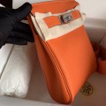 「#4116」 Hermès Sunset Orange HAC A DOS 18*8*25.5cm