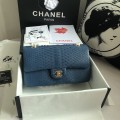 「#10079」Chanel South African python leather custom model with full deerskin lining 01112 25.5*7*16CM