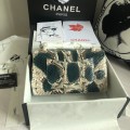 「#10090」Chanel South African python leather custom model with full deerskin lining 01112 25.5*7*16CM