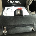 「#10092」Chanel South African python leather custom model with full deerskin lining 01112 25.5*7*16CM