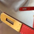 「#4013」 Hermes Bright Red Kelly 25cm