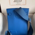 「#4120」Hermès blue HAC A DOS 18*8*25.5cm 「#4120」Hermès blue HAC A DOS 18*8*25.5cm