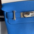 「#4120」Hermès blue HAC A DOS 18*8*25.5cm 「#4120」Hermès blue HAC A DOS 18*8*25.5cm