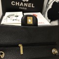 「#10106」Chanel South African python leather custom model with full deerskin lining 01112 25.5*7*16CM