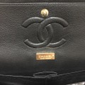 「#10108」Chanel South African python leather custom model with full deerskin lining 01112 25.5*7*16CM