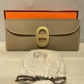 「#4124」Hermès Elephant Grey Gold Buckle Chaine d'Ancre to go 24*10*2.5cm