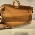 「#4125」Hermès Khaki Gold Buckle Chaine d'Ancre to go 24*10*2.5cm