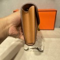 「#4125」Hermès Khaki Gold Buckle Chaine d'Ancre to go 24*10*2.5cm