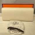 「#4127」 Hermes Milkshake White Gold Buckle Chaine d'Ancre to go 24*10*2.5cm
