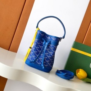「#6042」Goyard - Blue - 8033mini - 12X10X17.5( CM )