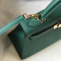 「#4014」 Hermes Malachite Green Kelly 25cm