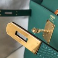 「#4014」 Hermes Malachite Green Kelly 25cm