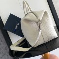 「#2059」 dior  1ESDU134LLG Pearl White 57.5 x 34.5 x 22cm