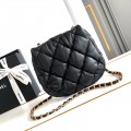 「#10132」Chanel black size 22.5*20*3Cm