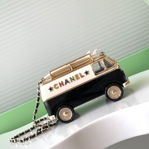 「#10137」Chanel Los Angeles show limited edition bus car AS4590 9.4*16*8.7cm