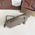 「#7138」Loro pian Extra bag L27 silver buckle - FAN4043 - 16cm*27 cm*10cm - warm beige