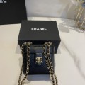 「#10170」Chanel black handle cosmetic bag AS4035 9.5*10.5*7cm