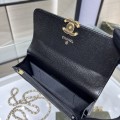 「#10173」Chanel Ohanel 22K New Bag Double Chain Mobile Phone Bag AP3021 17*10*3.5