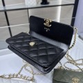 「#10173」Chanel Ohanel 22K New Bag Double Chain Mobile Phone Bag AP3021 17*10*3.5