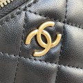 「#10181」Chanel Handmade Chain Handle Cosmetic Bucket Bag 10.5*11.6*10.5cm