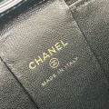 「#10181」Chanel Handmade Chain Handle Cosmetic Bucket Bag 10.5*11.6*10.5cm