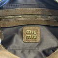 「#9043」 miumiu 5BB142-2  22×10.5×7.5cm