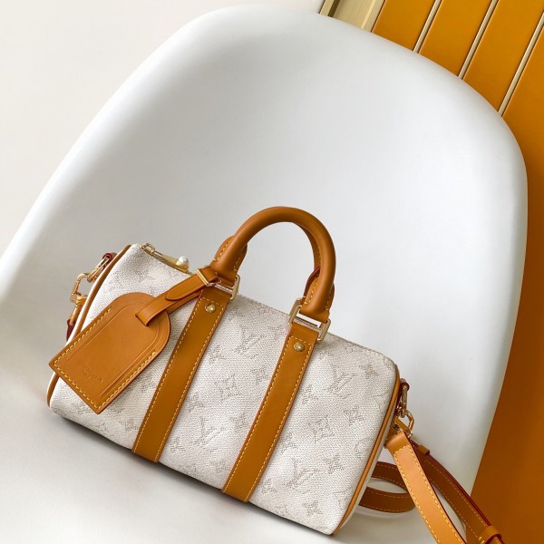 「#0322」Louis Vuitton Keepall Bandoulière 25 M15076  25.0 x 15.0 x 11.0
