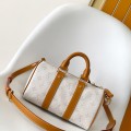 「#0322」Louis Vuitton Keepall Bandoulière 25 M15076  25.0 x 15.0 x 11.0