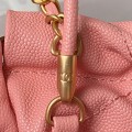 「#10186」Chanel pink mini 22 bag AS3980 19*20*6cm