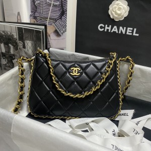 「#10194」Chanel 23C Moon Bag AS4067 21*14cm