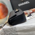 「#10195」Chanel 2021 Early Spring Latest Limited Edition Mini CF Classic Diamond Flap Bag As2326 20*12*6cm