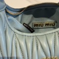 「#9054」 miumiu 5BP078 17.5×14×6cm