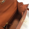 「#4015」 Hermes orange color Kelly 25cm