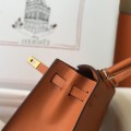「#4015」 Hermes orange color Kelly 25cm