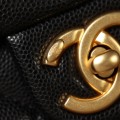 「#10198」Chanel horizontal gold coin square fat man AS3369 13.5*21.5*6.5cm