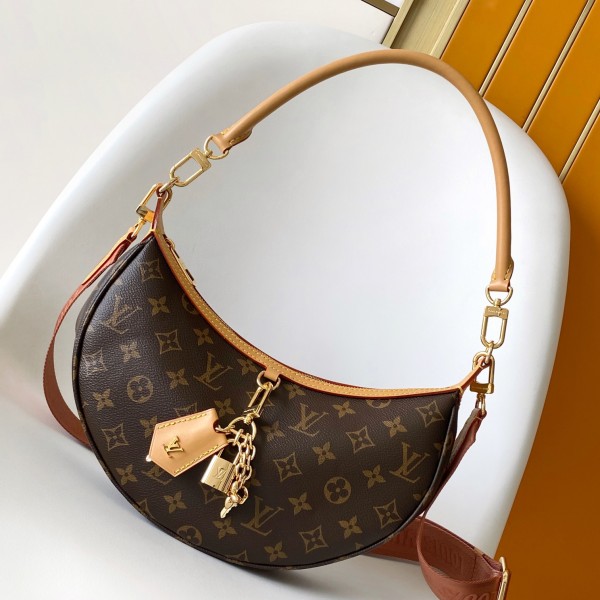 「#0329」Louis Vuitton  oop hobo  M12939  22x9x33