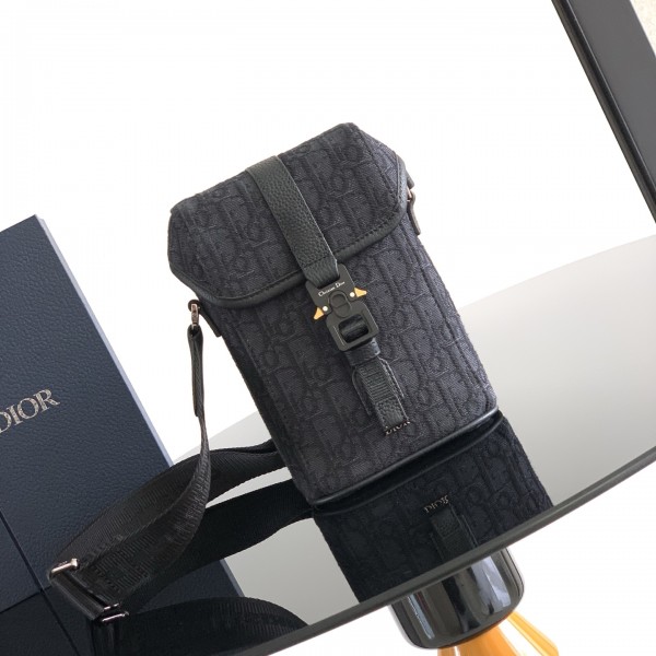 「#2067」 dior2HTCA544YKY_H30E39  Beige and black 13 x 20 x 7cm