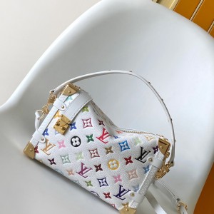 「#0349」Louis Vuitton X takashi  Side Trunk  M14046    23.5 x 16.0 x 8.5 