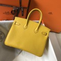 「#4145」 Hermès Amber Yellow Gold Buckle Birkin Bag 30cm 「#4145」 Hermès Amber Yellow Gold Buckle Birkin Bag 30cm
