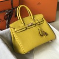 「#4145」 Hermès Amber Yellow Gold Buckle Birkin Bag 30cm 「#4145」 Hermès Amber Yellow Gold Buckle Birkin Bag 30cm
