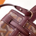 「#6046」Goyard - Bordeaux Red - 8033mini - 12X10X17.5( CM )