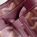 「#6046」Goyard - Bordeaux Red - 8033mini - 12X10X17.5( CM )