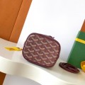 「#6046」Goyard - Bordeaux Red - 8033mini - 12X10X17.5( CM )