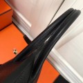 「#4149」Hermès Black Gold Buckle Birkin Bag 30cm