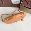 「#7151」Loro pian Extra bag L27 gold buckle - FAN4043 - 16cm*27 cm*10cm - cinnamon orange 「#7151」Loro pian Extra bag L27 gold buckle - FAN4043 - 16cm*27 cm*10cm - cinnamon orange