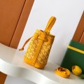 「#6048」Goyard - Yellow - 8033mini - 12X10X17.5( CM )